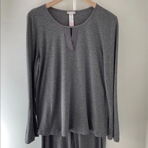 HANRO Fia Long Sleeve Pajama Set, Medium